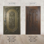 ART # 010 – 011 | PREMIUM QUALITY COMPOSITE DOORS