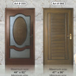 ART # 055 – 060 | PREMIUM QUALITY COMPOSITE DOORS