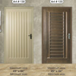 ART # 130 – 135 | PREMIUM QUALITY COMPOSITE DOORS